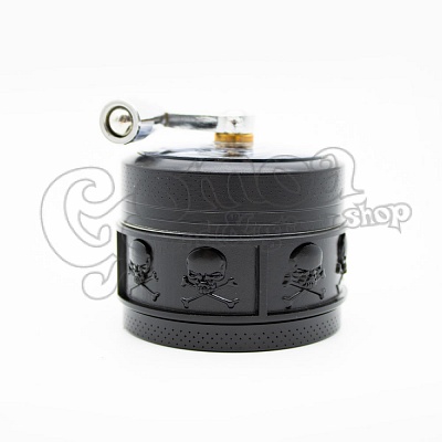 Grinder metal 56 mm 3 part crank arm black 5